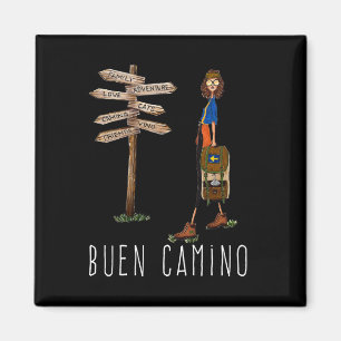Imán Buen Camino De Santiago Camino de peregrinación de