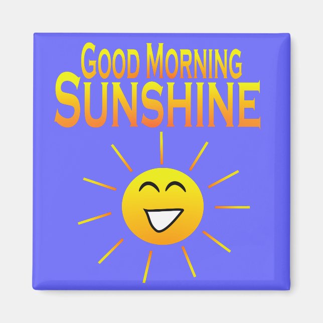 Imán ¡Buen Día, Sol! (Frente)