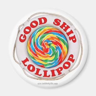 Imán Buen Lollipop de la nave…
