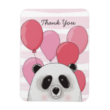 Buen panda. Animales modernos para niños. Gracias