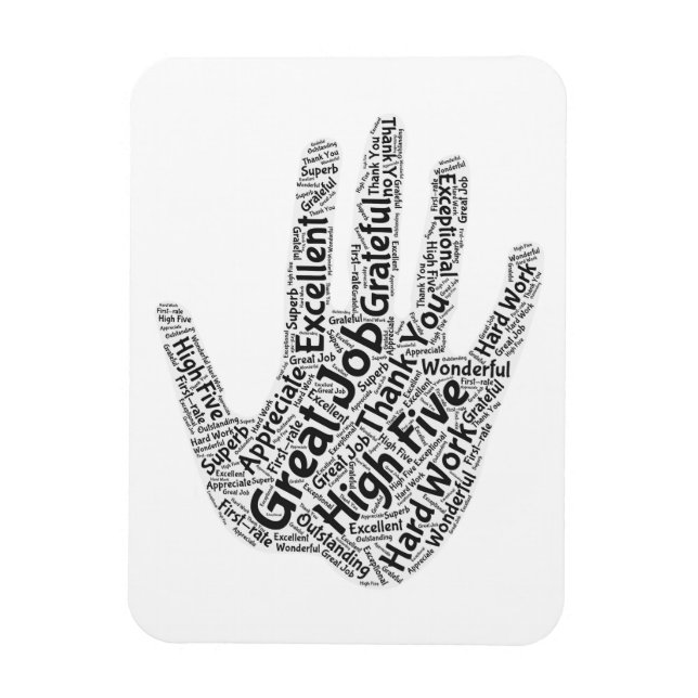 Imán ¡Buen trabajo! (Vertical)