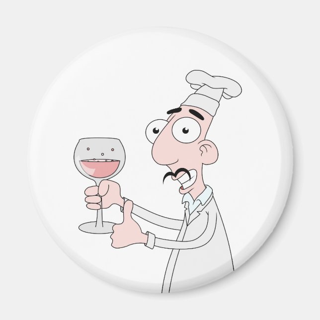 Imán Buen vino (Frente)