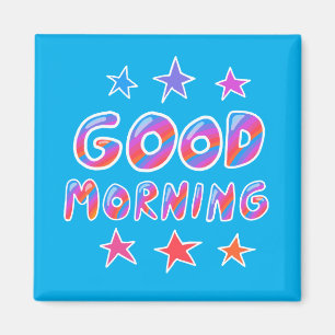 Imán BUENA MAÑANA Guay Colorful Fun Blue