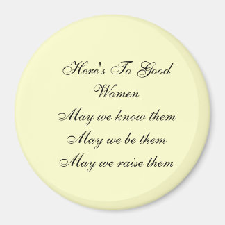 Imán Buenas Mujeres