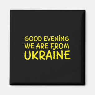 Imán Buenas Noches Somos De Ucrania Ucranianos Patrióti