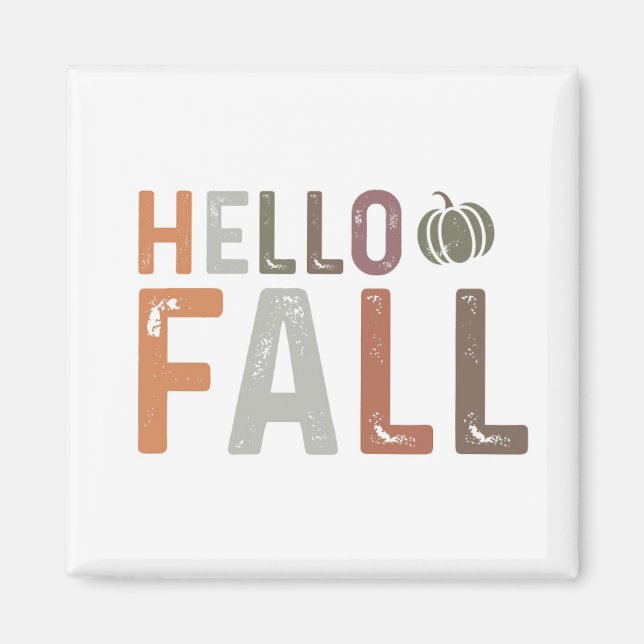 Imán Bueno, hola otoño (Frente)
