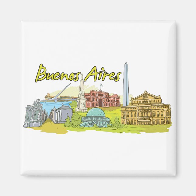 Imán Buenos Aires, Argentina (Frente)