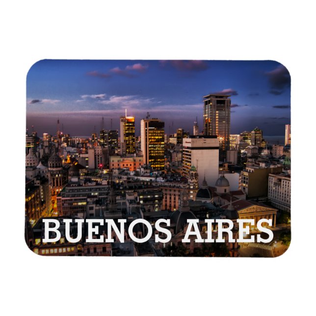 Imán Buenos Aires Desde La Legislatura V (Horizontal)