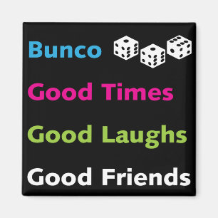 Imán buenos amigos #2 del bunco