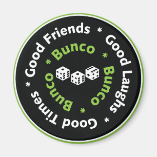 Imán buenos amigos del bunco