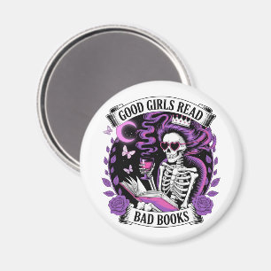 Imán Buenos Chicas leen libros malos
