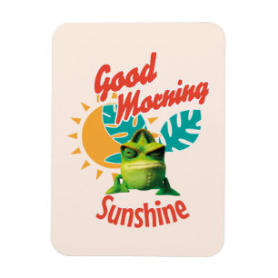 Imán Buenos Días Sol Funny Camaleón