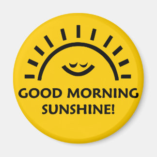 Imán Buenos días Sunshine