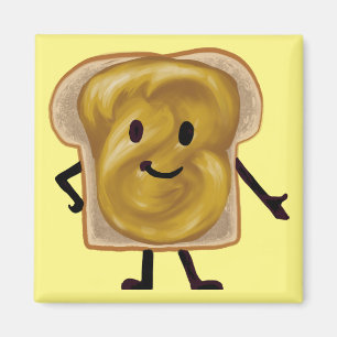 Imán Buey de sandwich de mantequilla de cacahuate