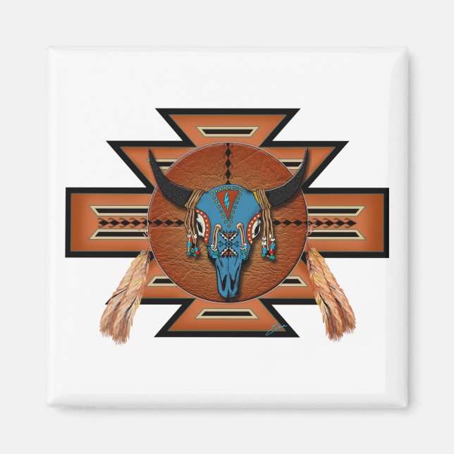 Imán Búfalo (Frente)