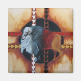 Imán búfalo blanco IMG_2593