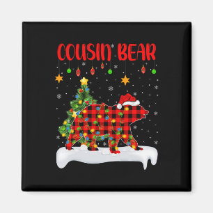 Imán Búfalo Familia Matanza Primo Bear Christma