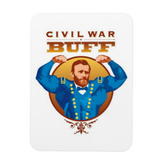 Imán Buff de la Guerra Civil - Grant Magnet