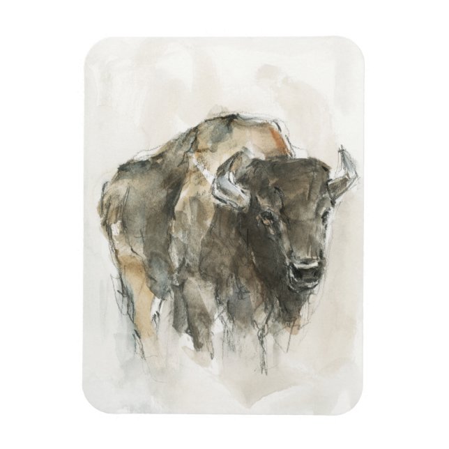 Imán Buffalo americano I (Vertical)