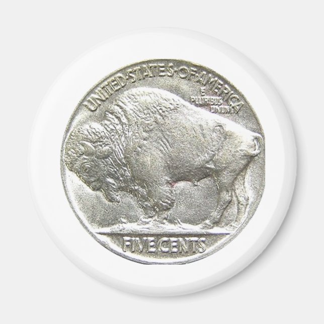 IMÁN BUFFALO NICKEL (Frente)