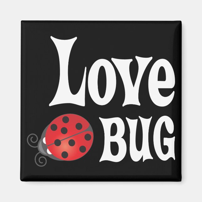Imán Bug de amor - Ladybug (Frente)