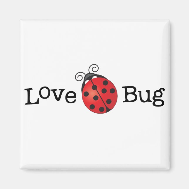 Imán Bug de amor - Ladybug (Frente)