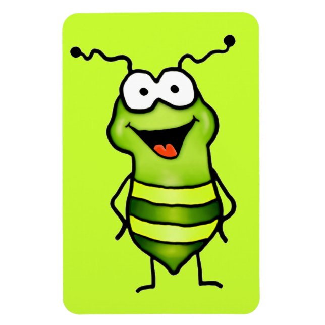 Imán Bug feliz (Vertical)