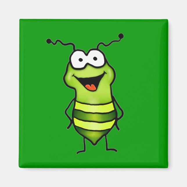 Imán Bug feliz (Frente)