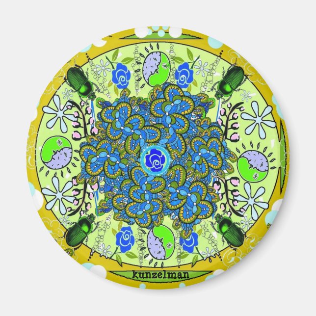 IMÁN "BUG OUT" MANDALA MAGNET (Frente)