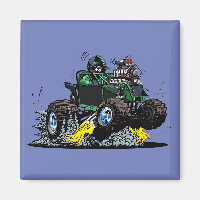 Imán buggy personalizado (Frente)