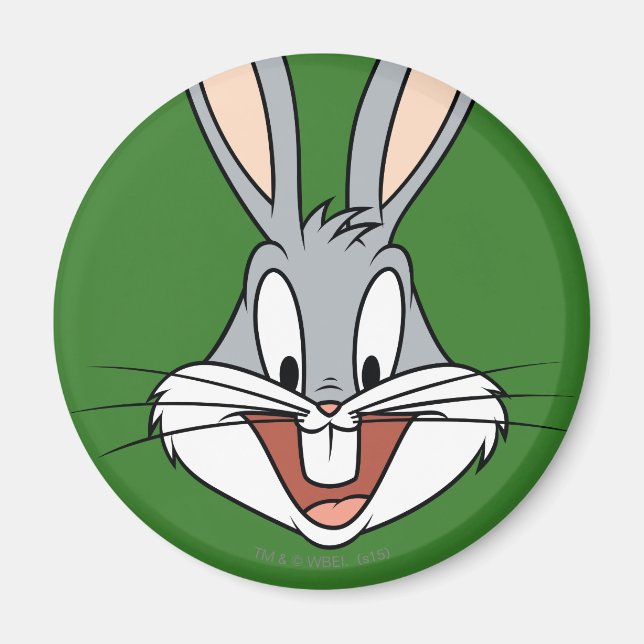 Imán BUGS BUNNY™ Cara sonriente (Frente)