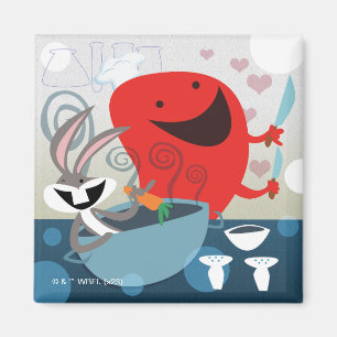 Imán BUGS BUNNY™ y Gossamer Whimsical Meal Prep