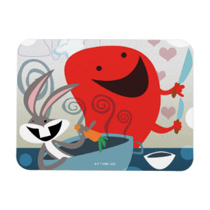 Imán BUGS BUNNY™ y Gossamer Whimsical Meal Prep