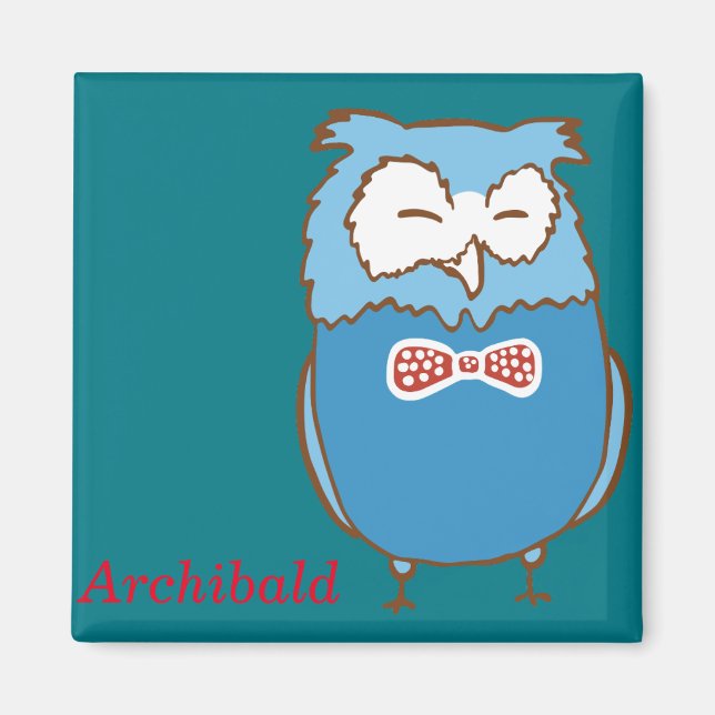 Imán Búho (Frente)