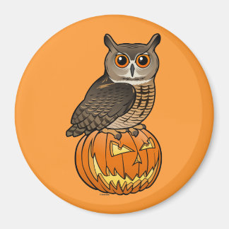 Imán Búho de Eagle del eurasiático de Halloween