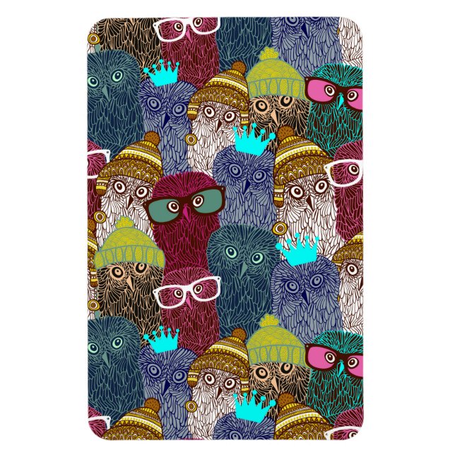 Imán Búho en la corona (Vertical)