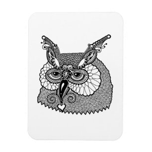 Imán Búho Zendoodle principal