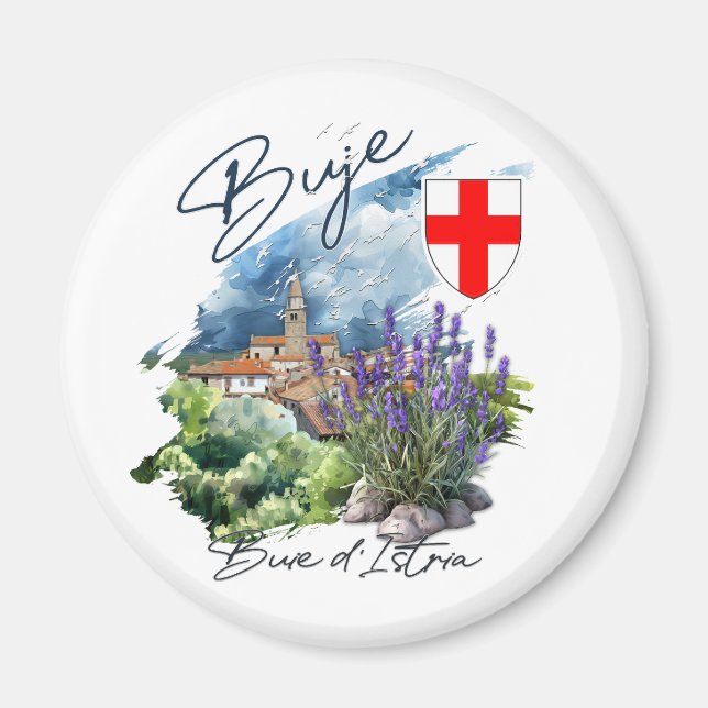 Imán Buje Croacia (Frente)