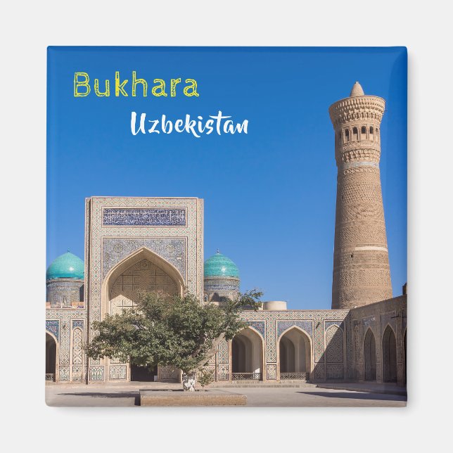 Imán Bukhara, Uzbekistán - Po-i-Kalyan (Frente)