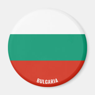 Imán Bulgaria Bandera Encantadora Patriótica
