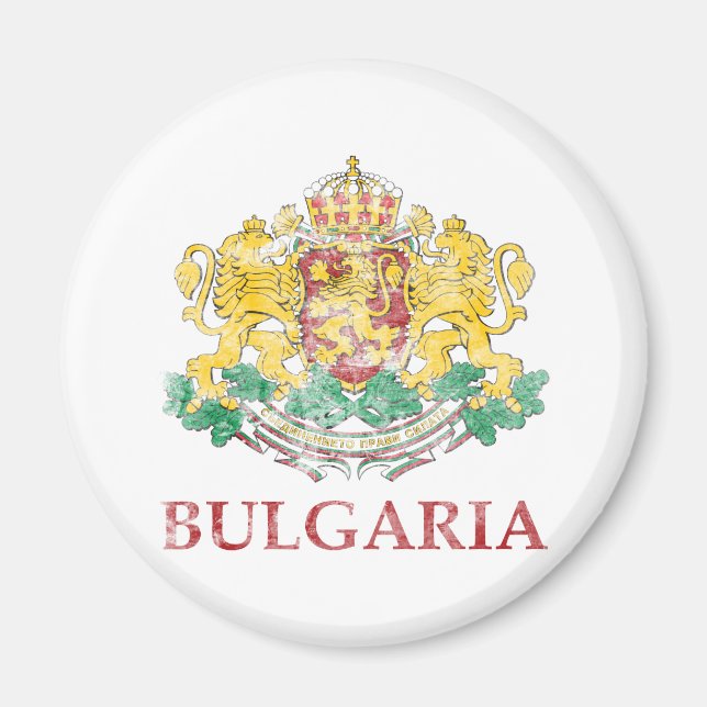 Imán Bulgaria de cosecha (Frente)