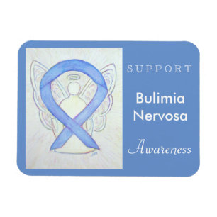 Imán Bulimia Nervosa Awareness Angel Personalizado Magn