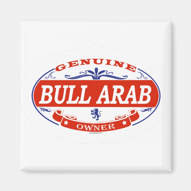 Imán Bull Arab (Frente)