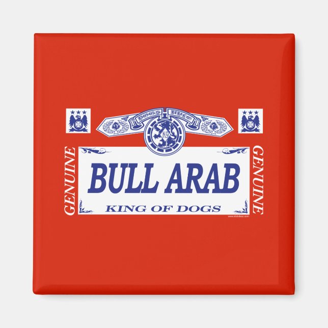 Imán Bull Arab (Frente)