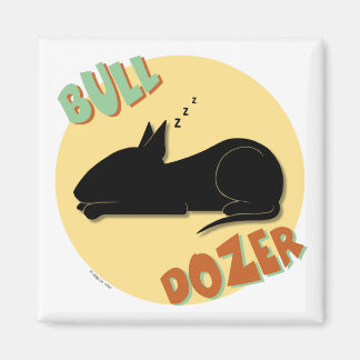 Imán Bull Dozer Magnet