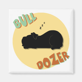 Imán Bull Dozer Magnet