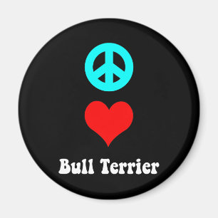 Imán Bull terrier