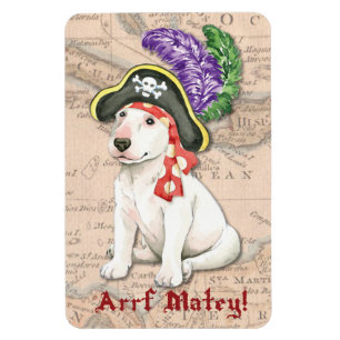 Imán Bull Terrier Pirate