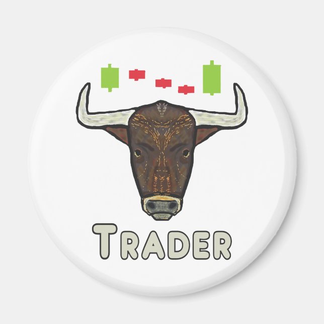 Imán Bull Trader (Frente)