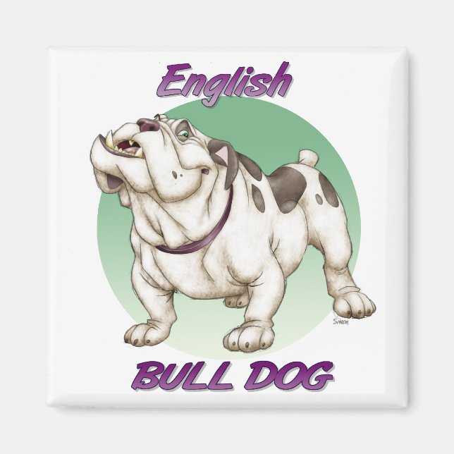 Imán bulldog (Frente)